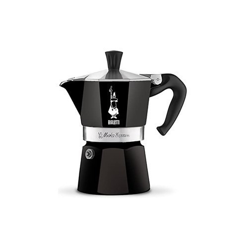 CAFETERA BIALETTI MOKA 1TZA NEGRA